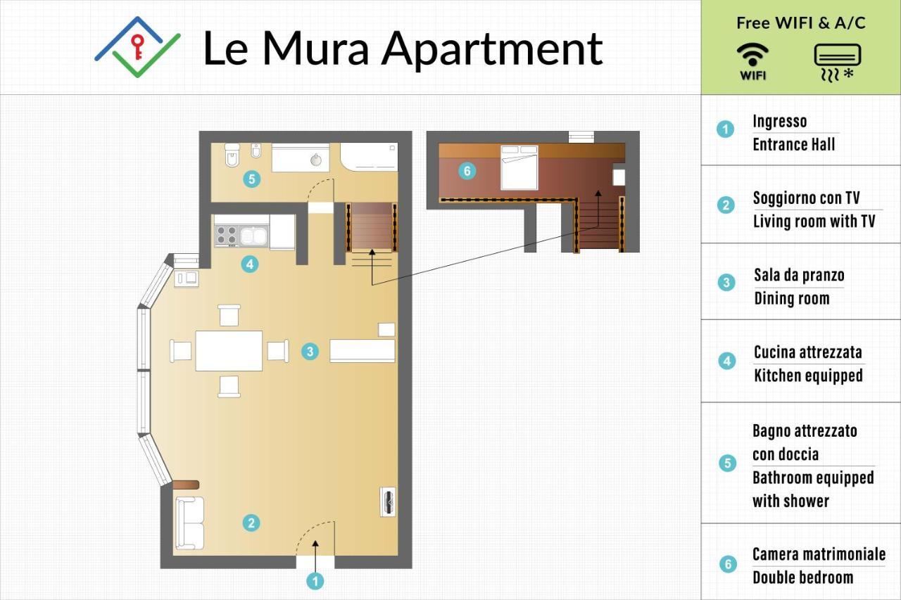 Le Mura Apartment By Tuscanywego Pisa Exterior foto